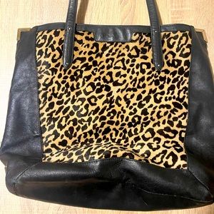 Leopard print Coach Purse